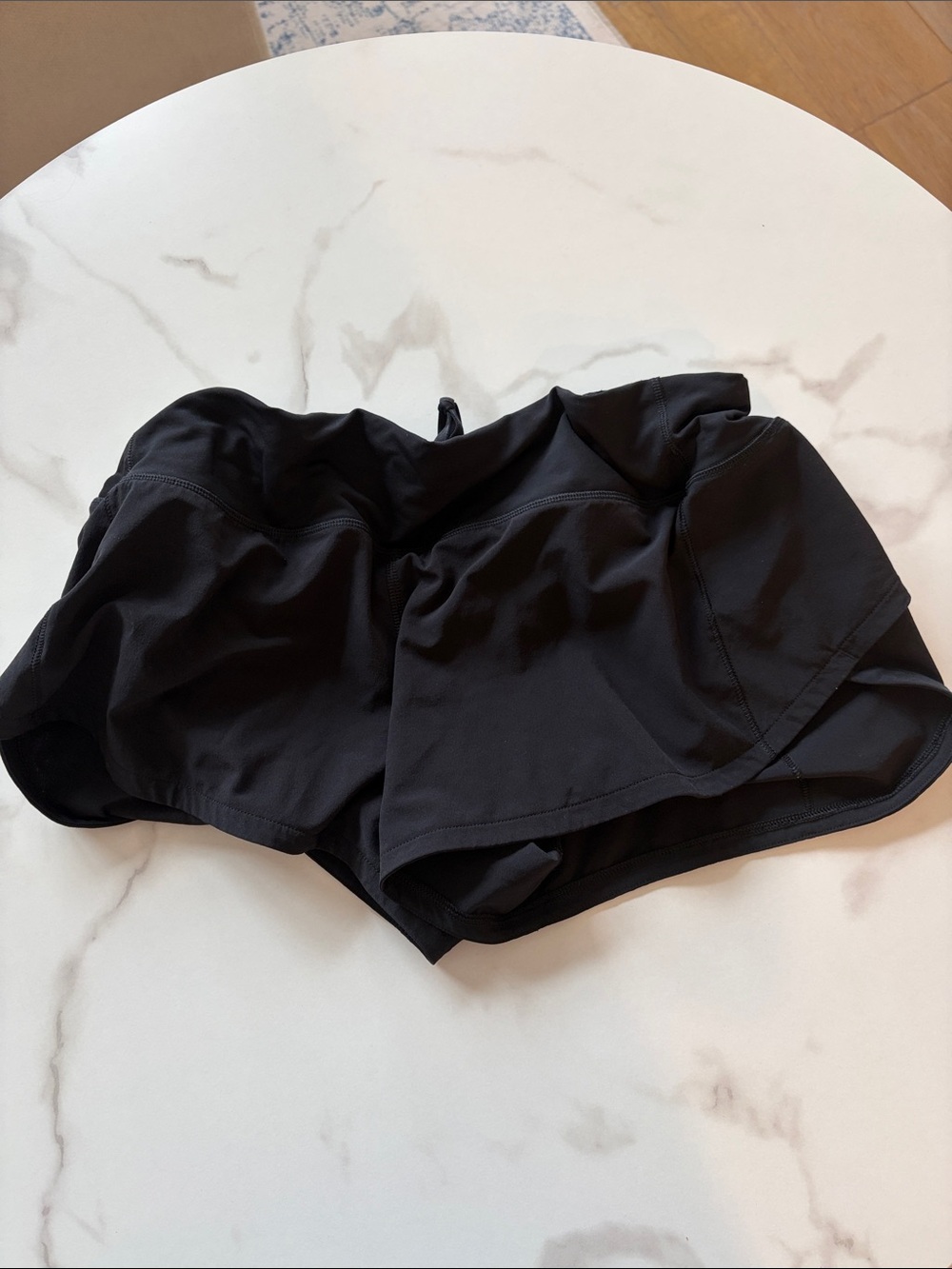 Lululemon Black Speed Up Shorts